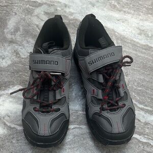 Shimano Black and Gray Cycling Shoes Sz 41 (7-7.5 US)